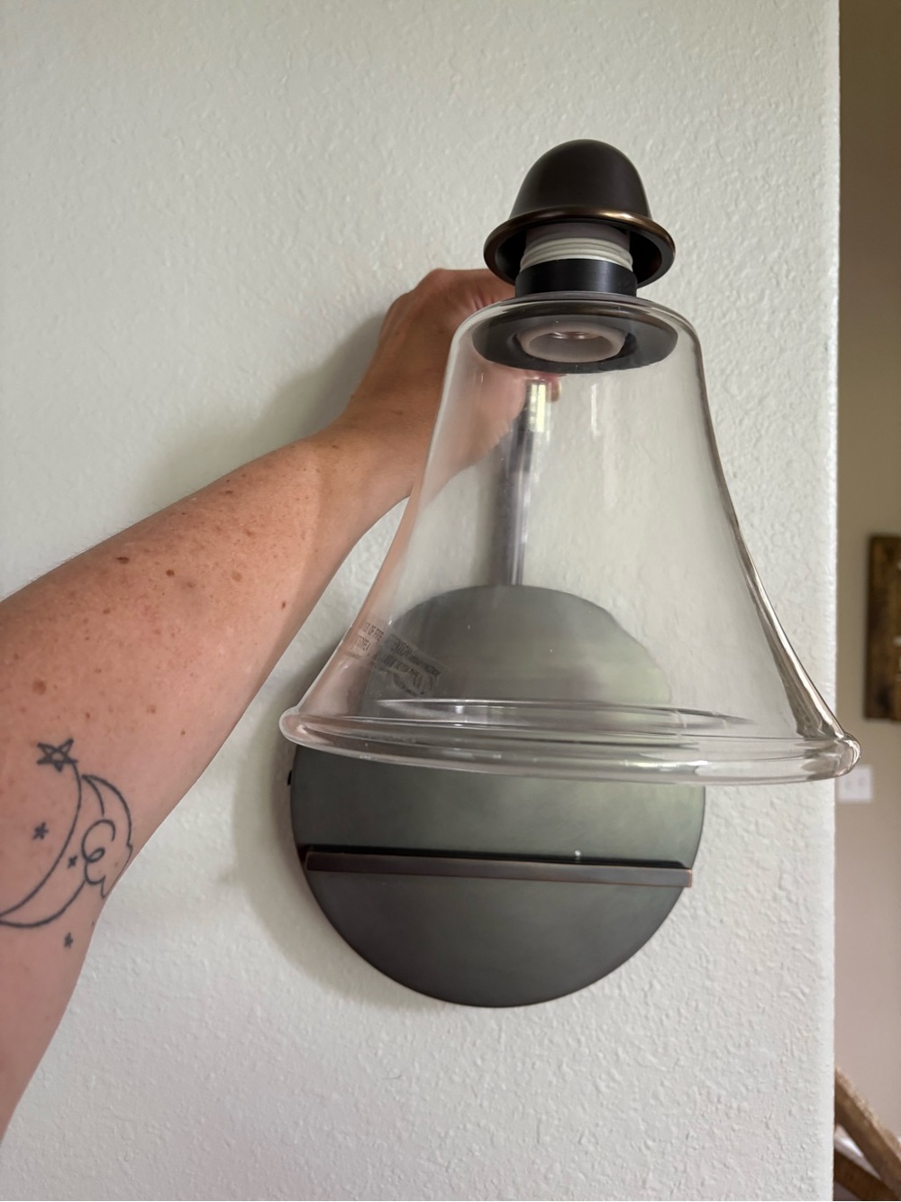 A Pair of Pottery Barn wall sconces